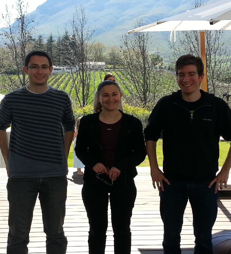 Photo of Nicolas Virot, Gaelle Usseglio and Frederic Kozlowski